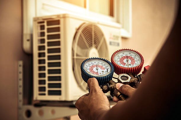 Professional Ductwork Repair technician working in West Point, GA